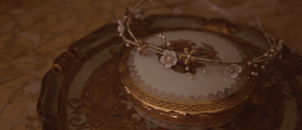 film de mariage, coiffure de mariée